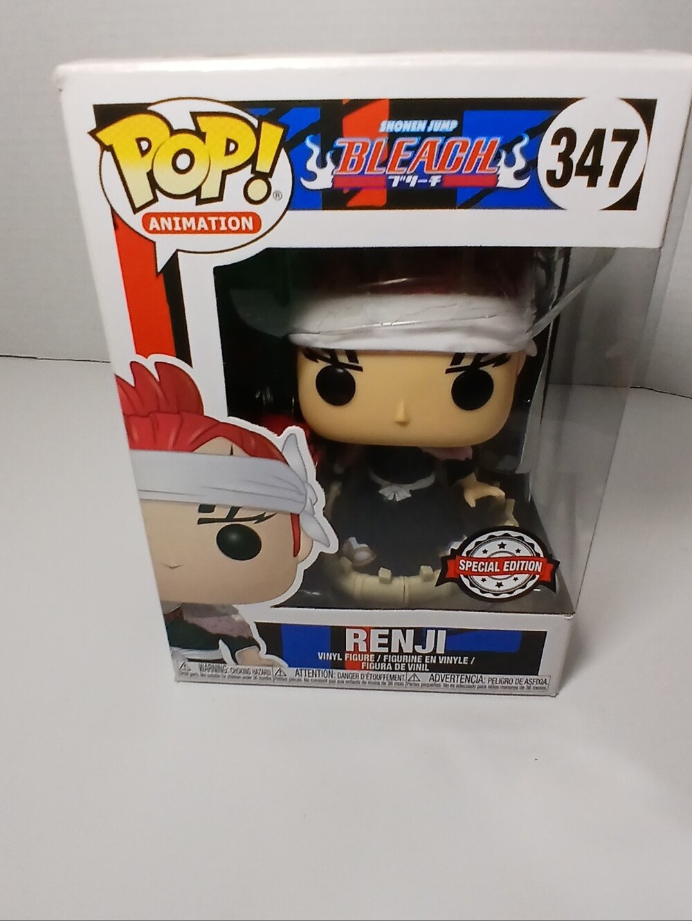 Funko Pop! Vinyl: Bleach - Renji Abarai w/ Sword Special Edition #348 New Canada